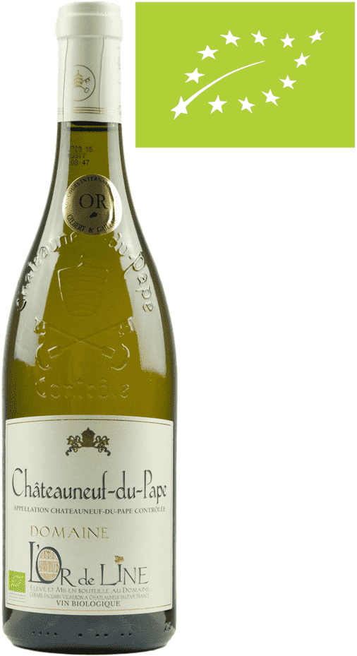 Châteauneuf-du-Pape AC blanc Domaine L' or de Line 2019 BIO